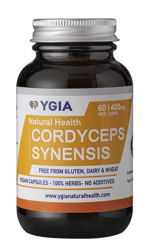 CORDYCEPS SINENSIS I Boost Athletic Performance I 60 Veg Caps X 400mg | 100% Natural | ISO Certified Facilities | Non-GMO | No Additives